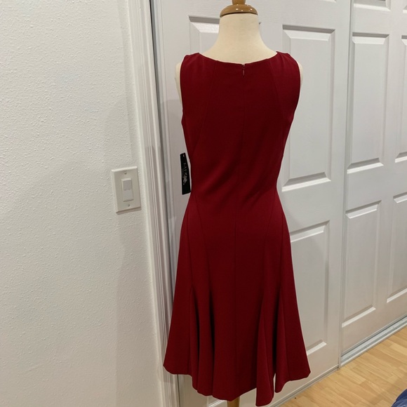 Ralph Lauren red dress size 4 - Picture 4 of 4